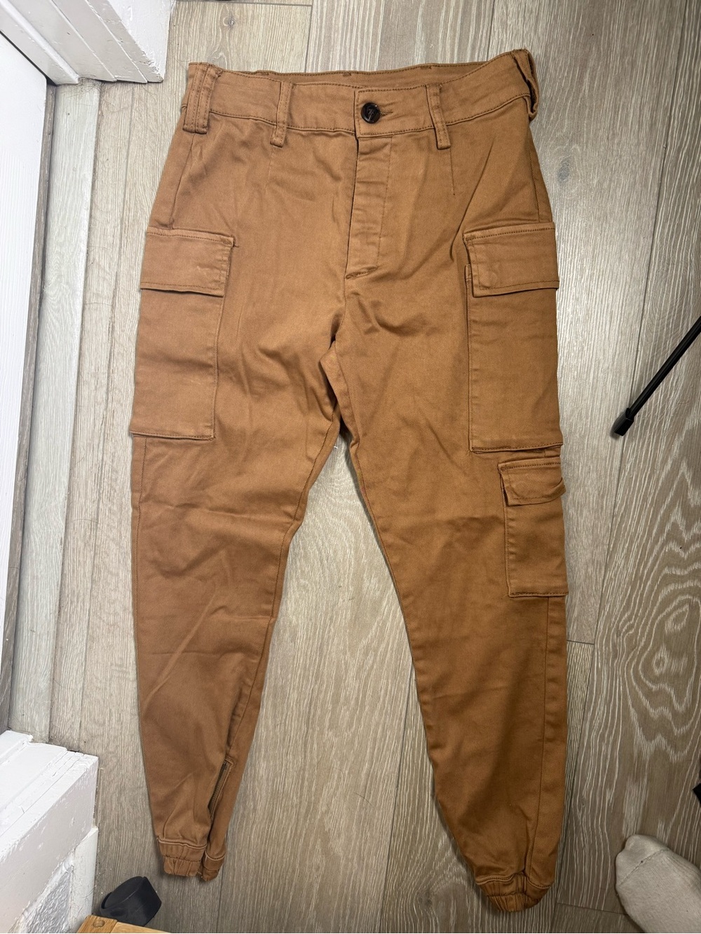 Cargo Jogger Pants - Brown